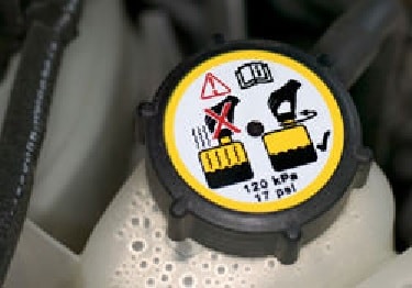 Know your coolant cap and know your fluid flush and exchange schedule