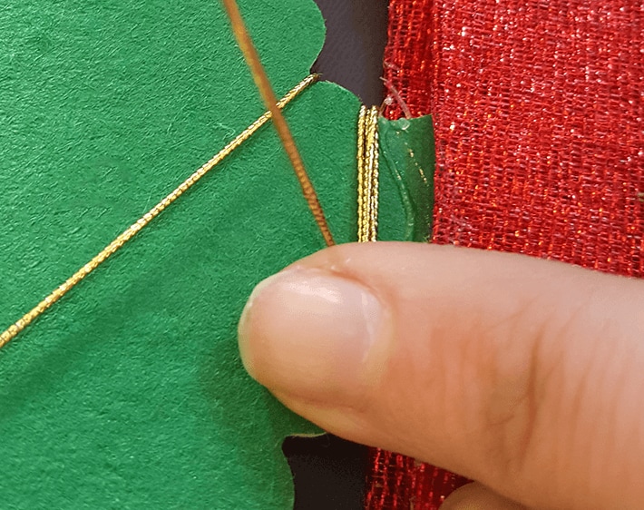 Trimming excess string on air freshener