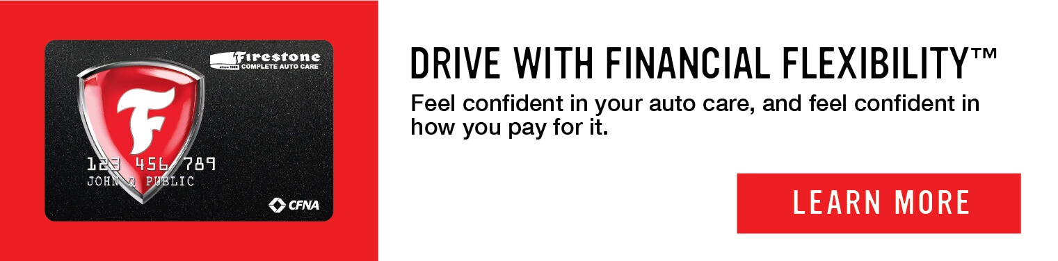 Drive with financial flexibility. Feel confident in your auto care, and feel confident in how you pay for it. Learn more.