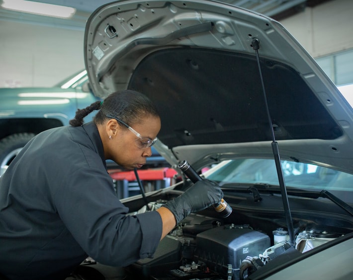 Vehicle Service: Drive Belt Inspection, Replacement