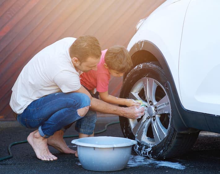 Ways To Wash a Car Without a Hose